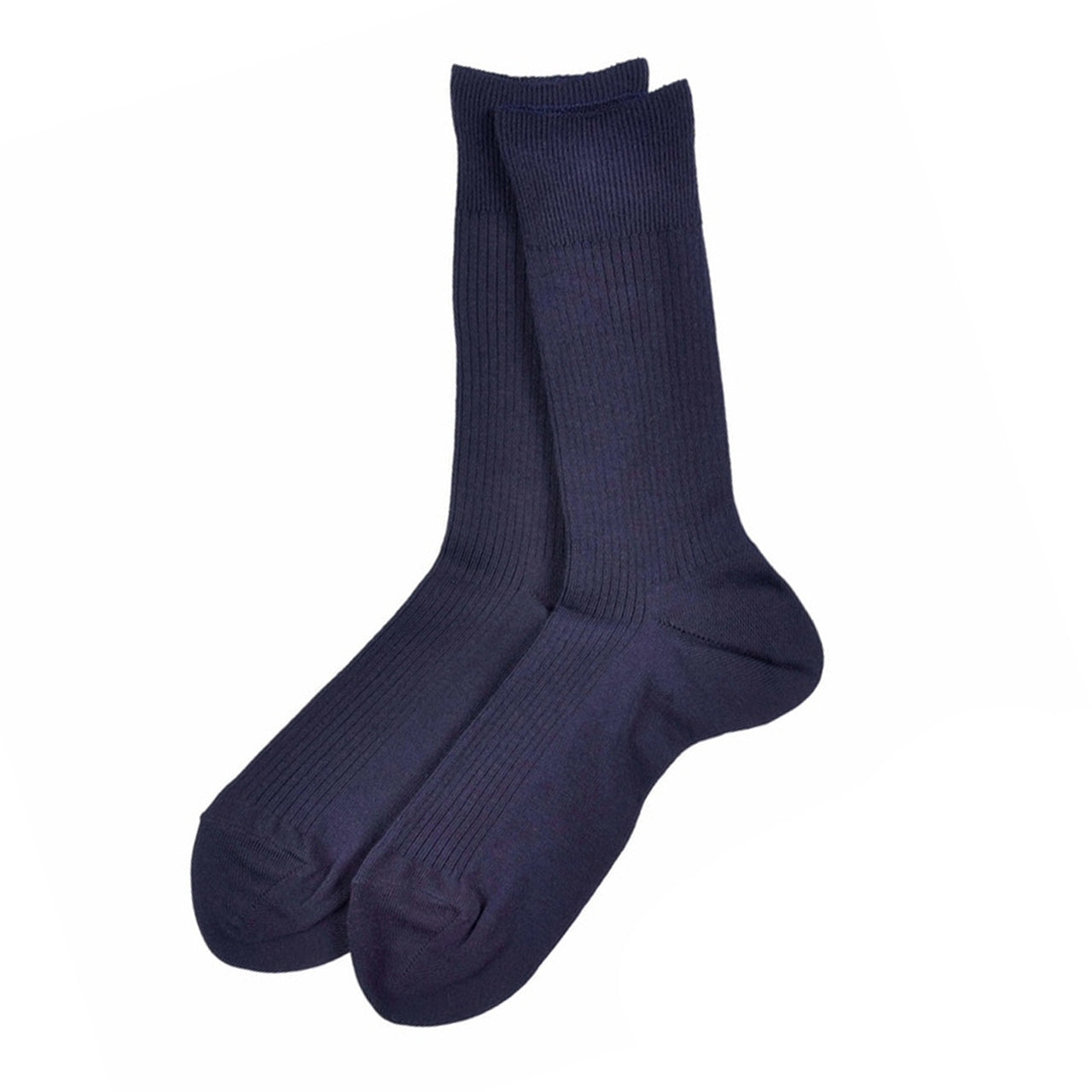 福助 満足 清潔 カビを抑制 紳士 リブソックス 口ゴムゆったり 24-26cm~26-28cm (メンズ 紳士用 靴下 ソックス ビジネス デイリー ) (在庫限り)