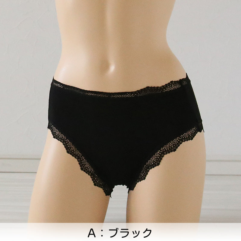 福助 満足 サニタリー スタンダード お休み用 多い日用 M~LL (生理用ショーツ 生理用パンツ ずれにくい 生理 ショーツ レディース インナー 下着) (在庫限り)