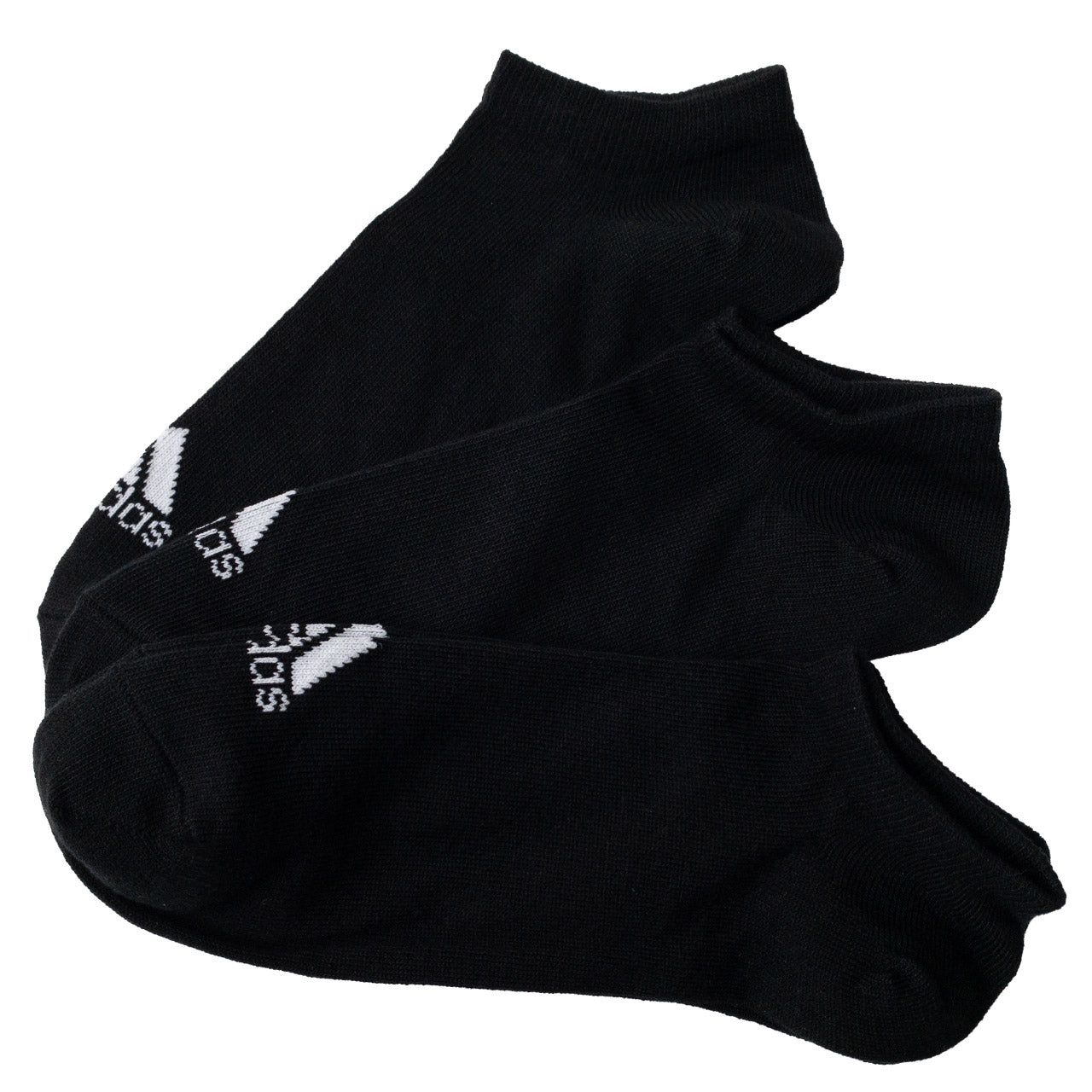 adidas スニーカーソックス 3足組 24-26cm~28-30cm (アディダス ソックス 靴下 メンズ 男 セット まとめ買い フクスケ)