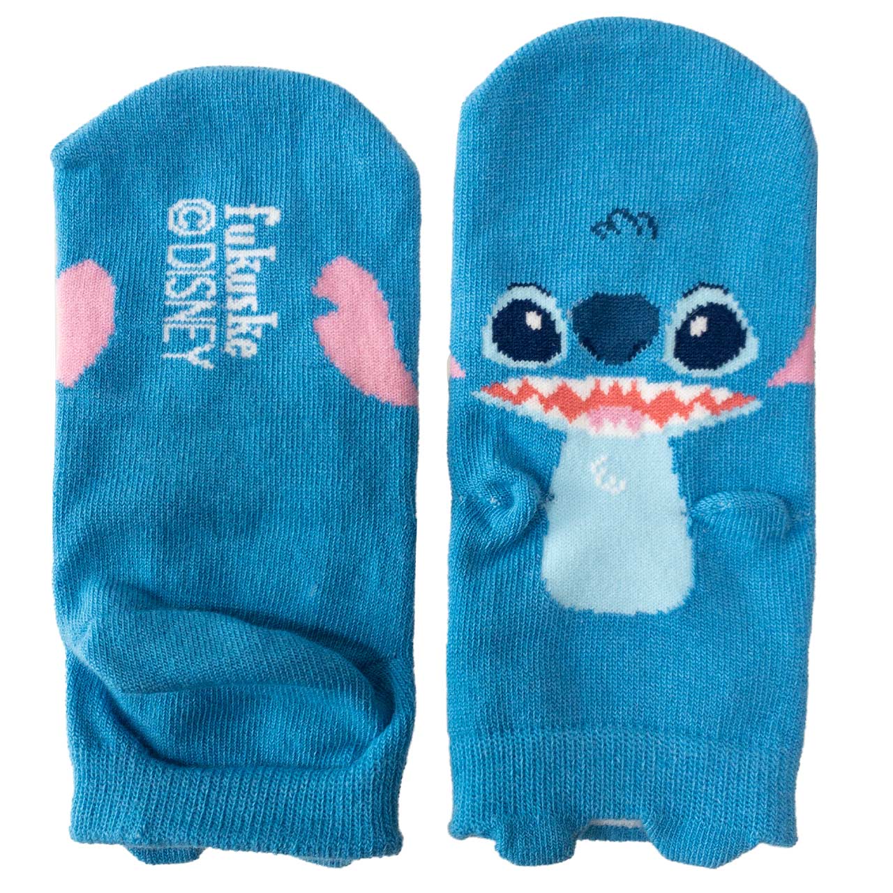 ディズニー キッズ ソックス 靴下 13-19cm (子供 子ども スニーカーソックス くつ下 Disney トイストーリー プーさん モンスターズインク チップとデール カーズ スティッチ 福助) (在庫限り)