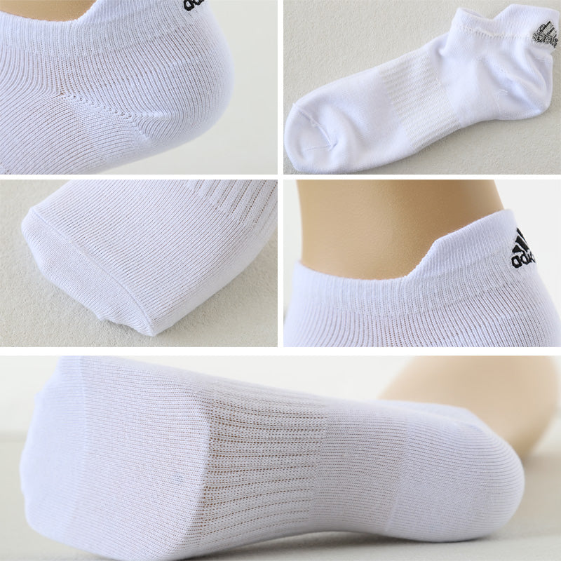 靴下 スニーカー ソックス 男子 女子 adidas 3P 21-23 23-25cm (女性 男の子 女の子 ワンポイント 丈夫 スポーツソックス 学校 スクール 靴擦れ) (在庫限り)