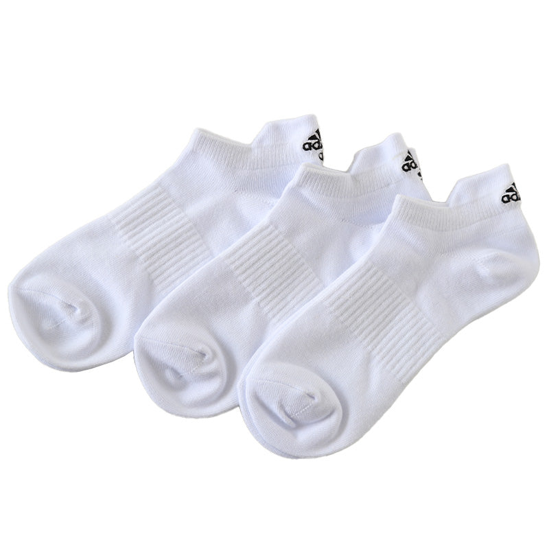 靴下 スニーカー ソックス 男子 女子 adidas 3P 21-23 23-25cm (女性 男の子 女の子 ワンポイント 丈夫 スポーツソックス 学校 スクール 靴擦れ) (在庫限り)