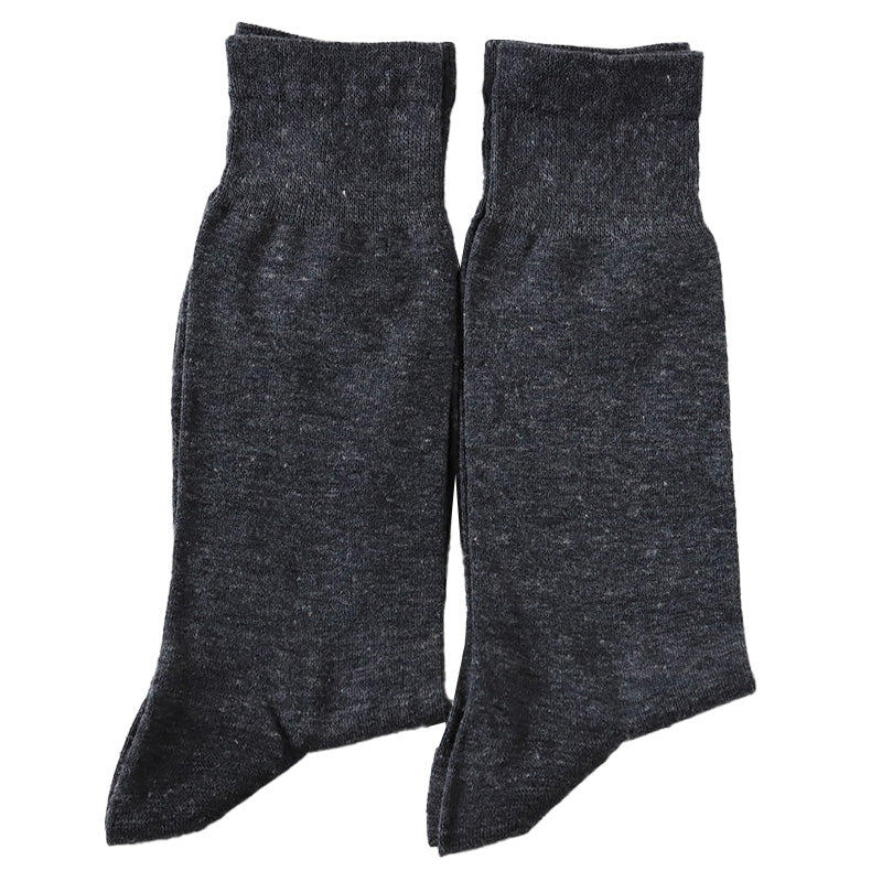 ビジネスソックス 靴下 メンズ クルー丈 ソックス 男性 消臭 抗菌 防臭 2足組 25-27cm (ファブリーズ 通勤 補強 ニオイ対策 綿混 シンプル 無地 2足 黒 紺 灰)