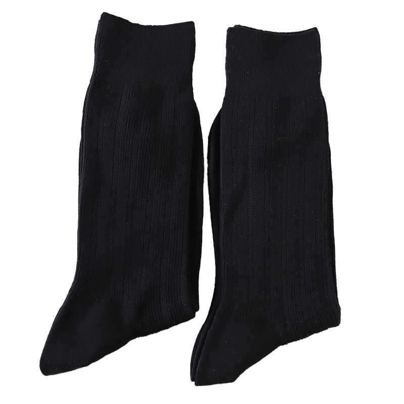 ビジネスソックス 靴下 メンズ クルー丈 ソックス 男性 消臭 抗菌 防臭 2足組 25-27cm (ファブリーズ 通勤 補強 ニオイ対策 綿混 シンプル 無地 2足 黒 紺 灰)