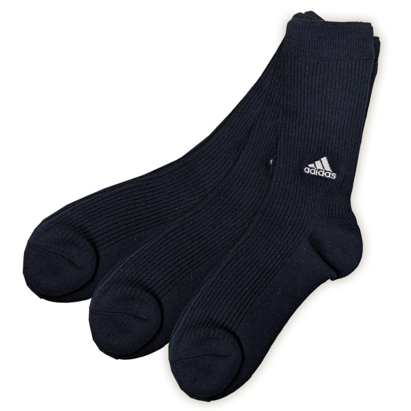 靴下 子供用 ソックス ジュニア 男子 女子 3足組 19-21cm/23-25cm 子ども 子供 男子 女子 ロークルー丈 くつ下 まとめ買い ワンポイント 丈夫 破れにくい