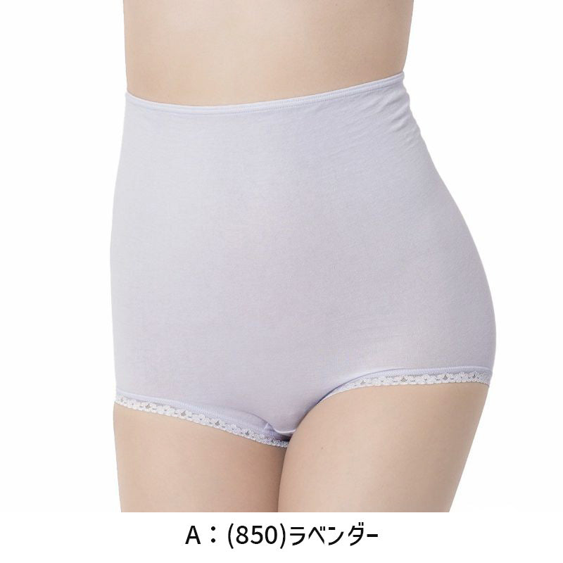 腹巻付きショーツ レディース 腹巻きパンツ 腹巻き ショーツ パンツ 福助 満足 美温活 M-L 深ばき 深め 温活 下着 インナー 生理痛 寒さ対策 あたたか 暖かい 発熱 日本製 (在庫限り)