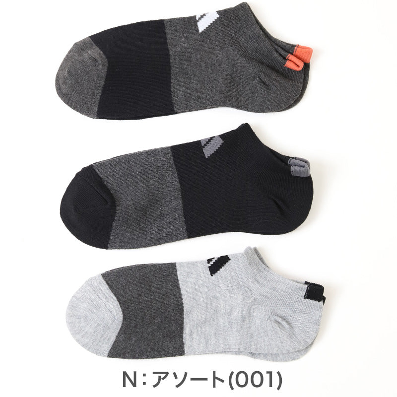 靴下 スニーカー ソックス レディース 女子 adidas 3足組 23-25cm アディダス くるぶし スニーカー丈 女の子 短い ワンポイント スクール (在庫限り)