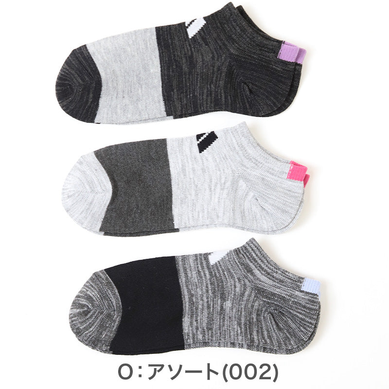 靴下 スニーカー ソックス レディース 女子 adidas 3足組 23-25cm アディダス くるぶし スニーカー丈 女の子 短い ワンポイント スクール (在庫限り)