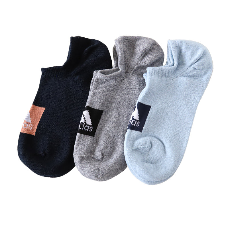 靴下 スニーカー ソックス レディース 女子 adidas 3足組 23-25cm アディダス くるぶし スニーカー丈 女の子 短い ワンポイント スクール (在庫限り)