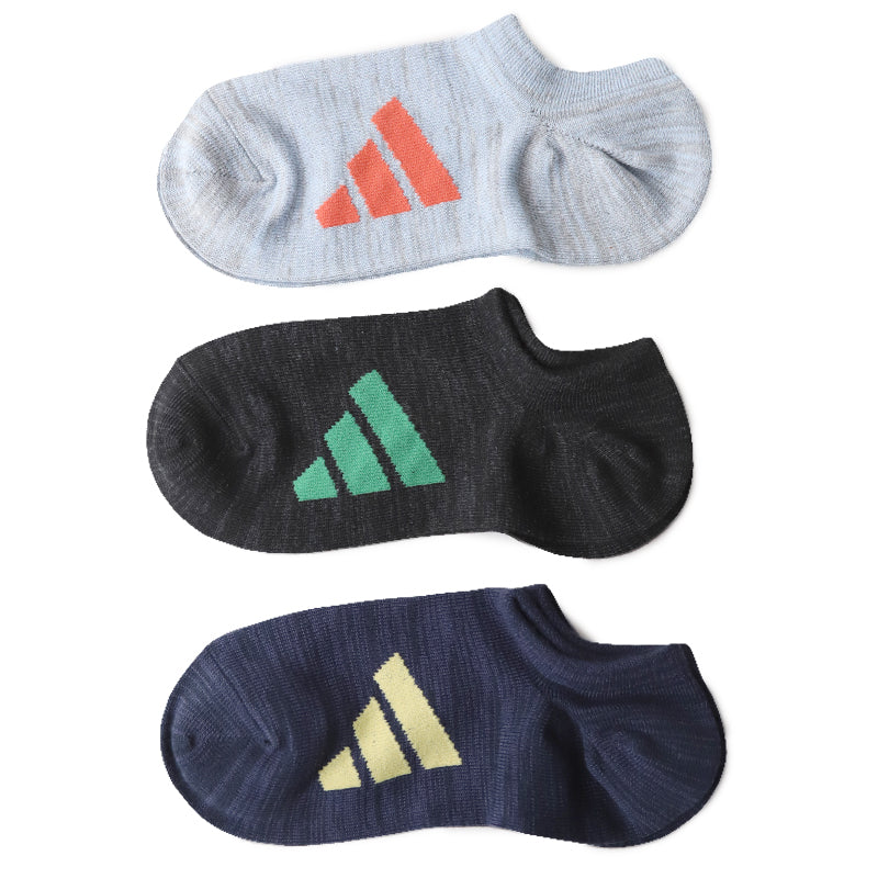 靴下 スニーカー ソックス レディース 女子 adidas 3足組 23-25cm アディダス くるぶし スニーカー丈 女の子 短い ワンポイント スクール (在庫限り)