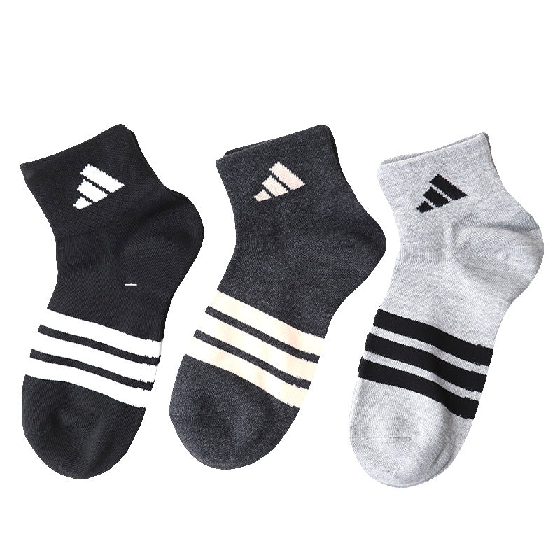 靴下 レディース ショートソックス スニーカー 女子 adidas 中学生 高校生 3足組 23-25cm アディダス くるぶし くつ下 ワンポイント 丈夫 スポーツソックス 迷彩 (在庫限り)