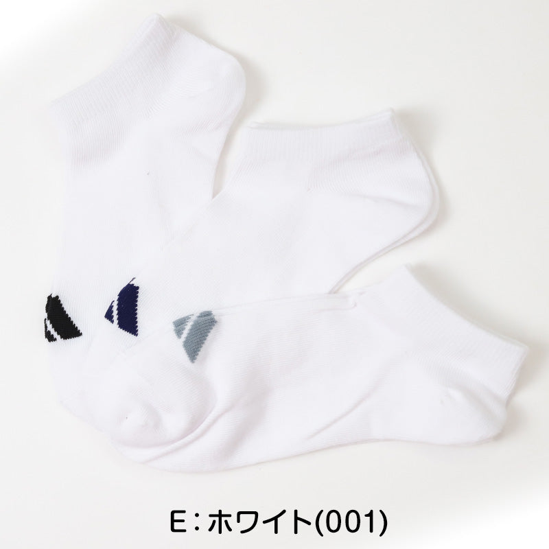 靴下 子供 くるぶし スニーカー ソックス キッズ 女子 男子 小学生 中学生 adidas 3足組 21-23cm 23-25cm アディダス スニーカー丈 女の子 男の子 短い ワンポイント スクール (在庫限り)