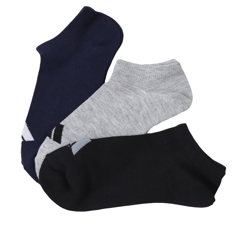 靴下 子供 くるぶし スニーカー ソックス キッズ 女子 男子 小学生 中学生 adidas 3足組 21-23cm 23-25cm アディダス スニーカー丈 女の子 男の子 短い ワンポイント スクール (在庫限り)