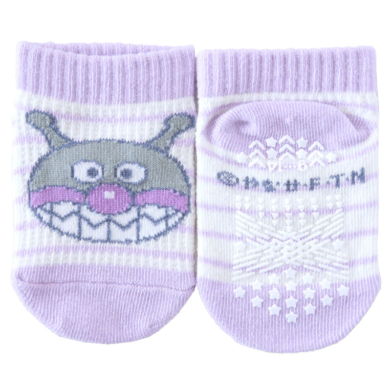アンパンマン ベビーソックス 靴下 キッズ 男の子 女の子 9-14cm かわいい 子供 ソックス 保育園 バイキンマン ドキンちゃん コキンちゃん (在庫限り)