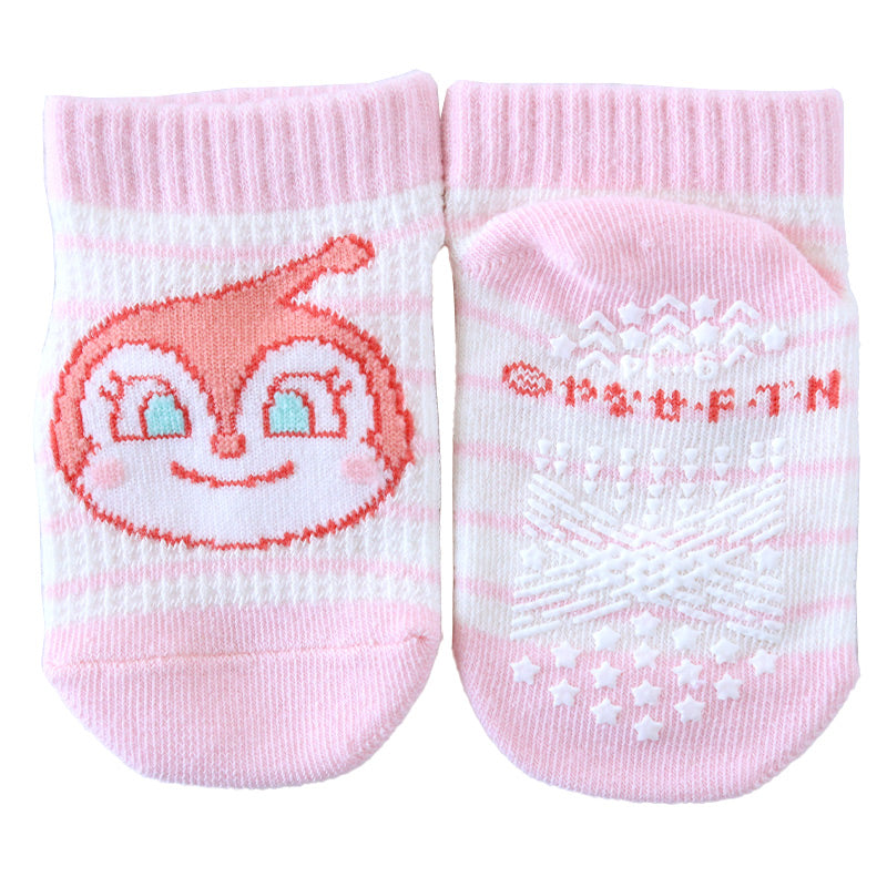 アンパンマン ベビーソックス 靴下 キッズ 男の子 女の子 9-14cm かわいい 子供 ソックス 保育園 バイキンマン ドキンちゃん コキンちゃん (在庫限り)
