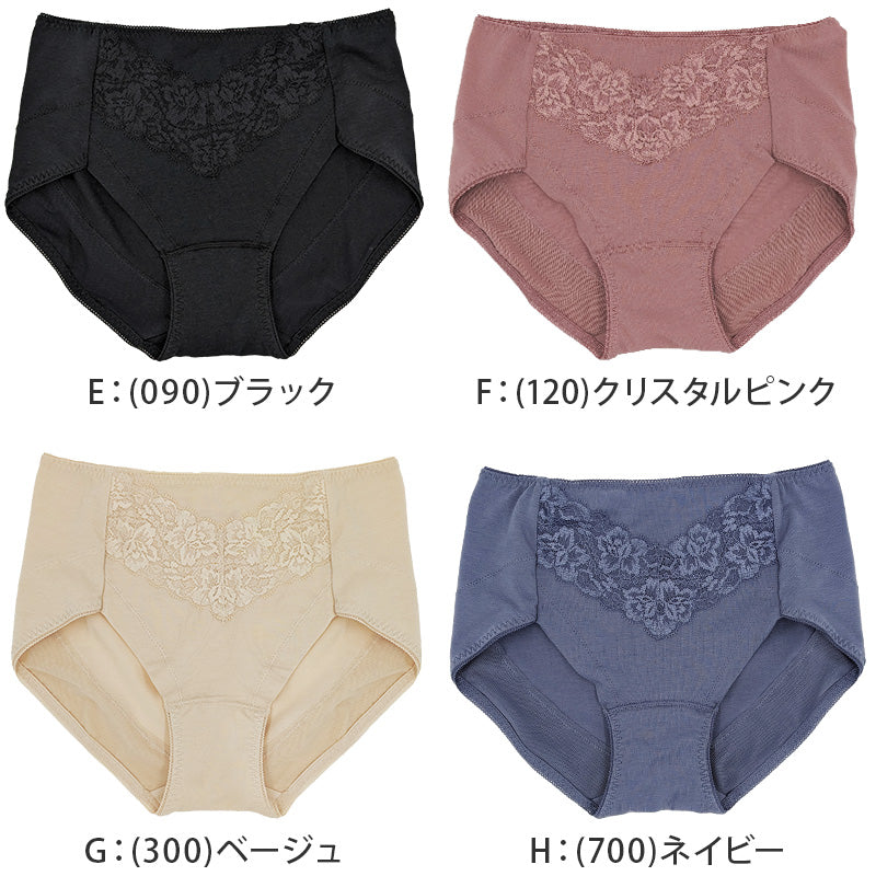 福助 ショーツ レディース ヒップアップ スタンダード M~LL おしりパワーネット パンツ インナー 婦人 女性 下着 (在庫限り)