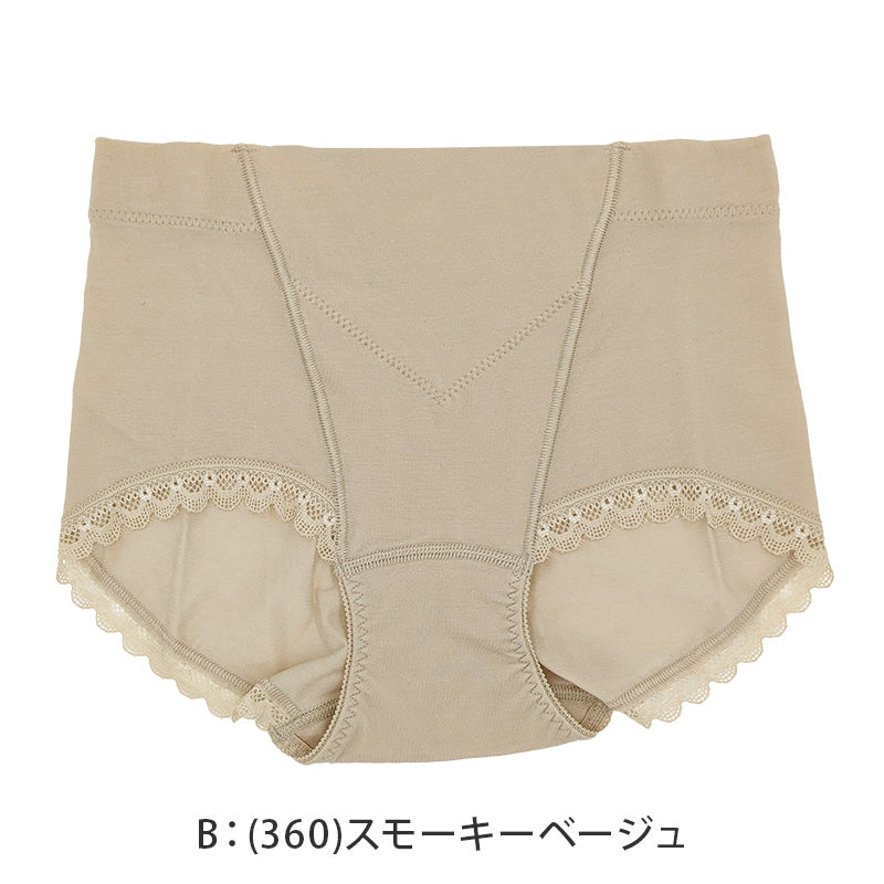 福助 お腹押さえ ショーツ レディース スタンダード M~LL お腹 引き締め ガードルショーツ 婦人 女性 下着 インナー (在庫限り)