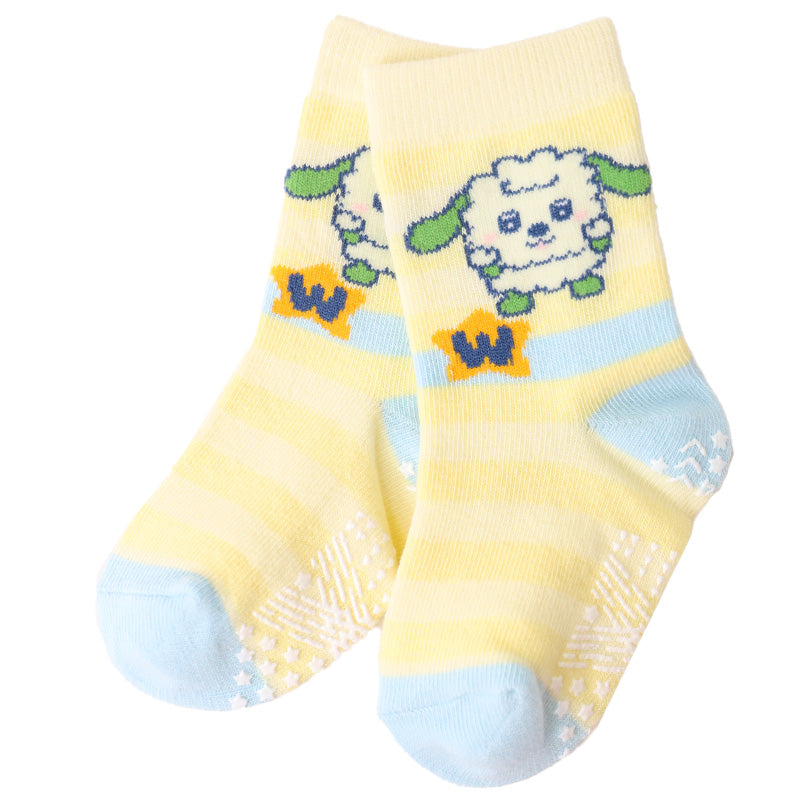 いないいないばあっ! ベビーソックス 靴下 キッズ 男の子 女の子 クルー丈 9-14cm かわいい 子供 ソックス 保育園