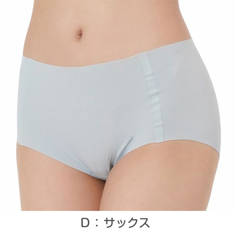 シームレスショーツ スタンダード ショーツ ひびきにくい 満足 M~LL レディース 婦人 女性 下着 薄着 スタイリング満足
