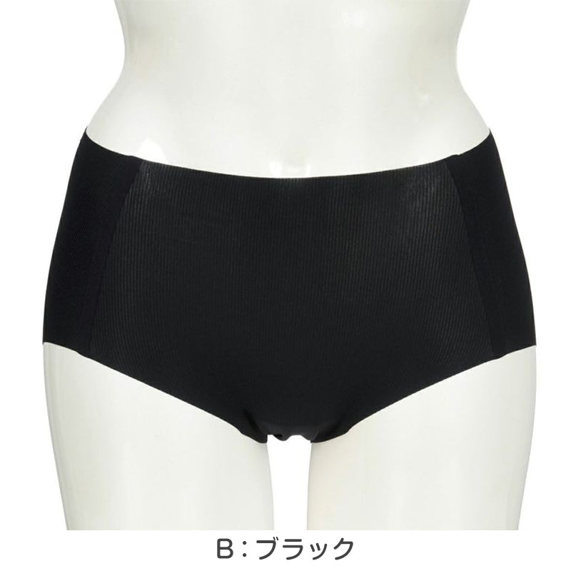 満足 ショーツ レディース シームレス ひびきにくい 涼感 スタンダード M~LL 下着 縫い目なし パンツ 婦人 女性 インナー 春 夏 軽い (在庫限り)