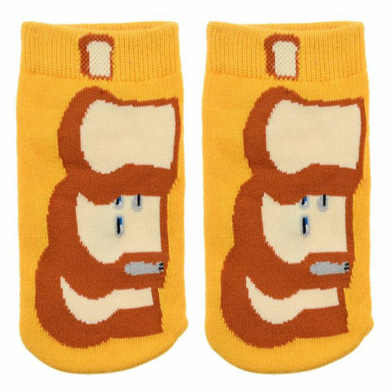 パンどろぼう 靴下 キッズ ソックス 子供 子ども キャラクター 柄 スニーカーソックス 13-19cm 男の子 女の子 にせパンどろぼう キャラクターソックス ベビー 福助