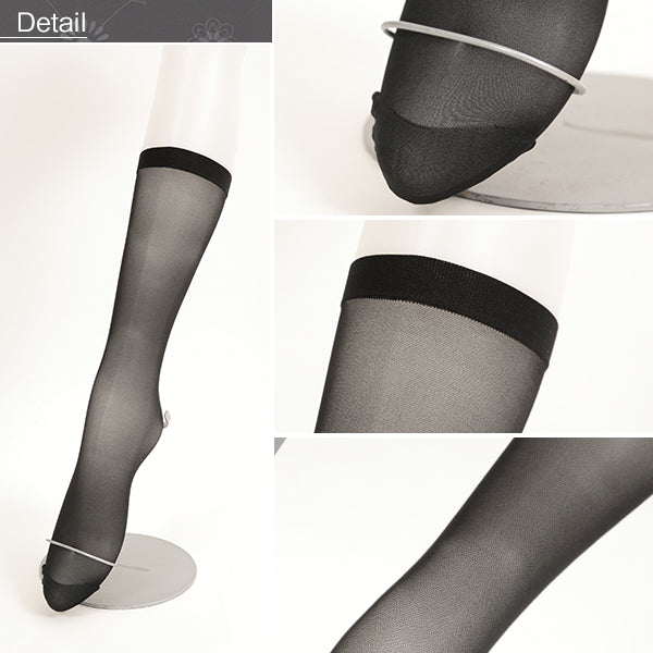 アツギ 礼装 ショートストッキング (22cm-25cm) (レディース 婦人 女性 ショート ストッキング 葬式 通夜 法事 喪服 アツギストッキング 黒) (在庫限り)