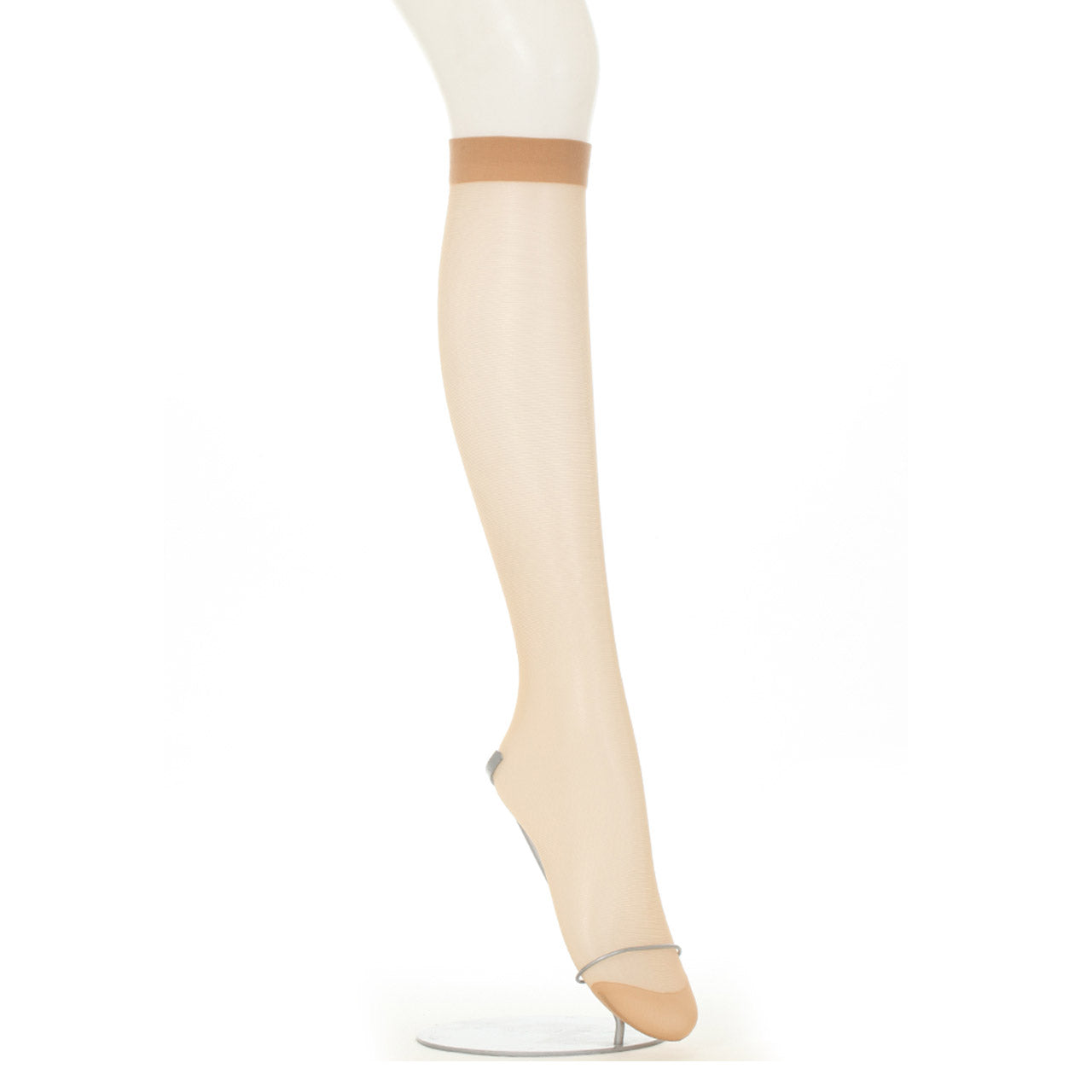 アツギ スリムライン ひざ下丈 クチゴムゆったり ストッキング 15足セット 22-25cm (パンツスタイル ベージュ 肌色 黒 しめつけない) (在庫限り)