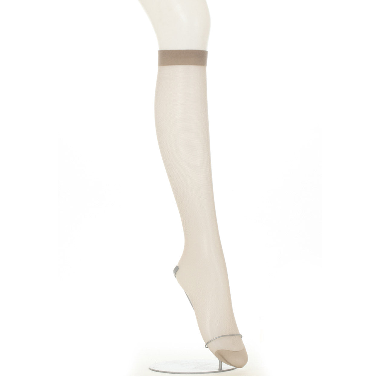 アツギ スリムライン ひざ下丈 クチゴムゆったり ストッキング 15足セット 22-25cm (パンツスタイル ベージュ 肌色 黒 しめつけない) (在庫限り)