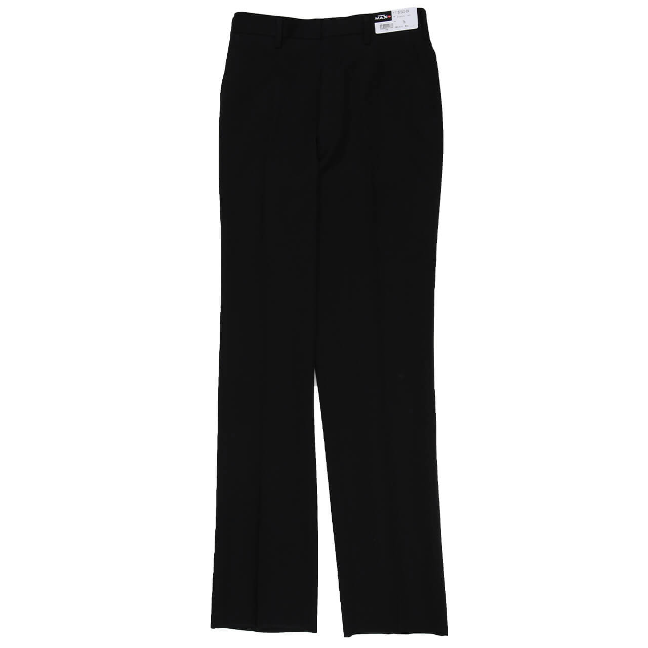 トンボ学生服 男子 ズボン ノータックスラックス ウエスト105~120cm (105 110 115 120 黒 中学 高校 制服 MAX PLUS 裾上げ無料) (送料無料) (取寄せ)