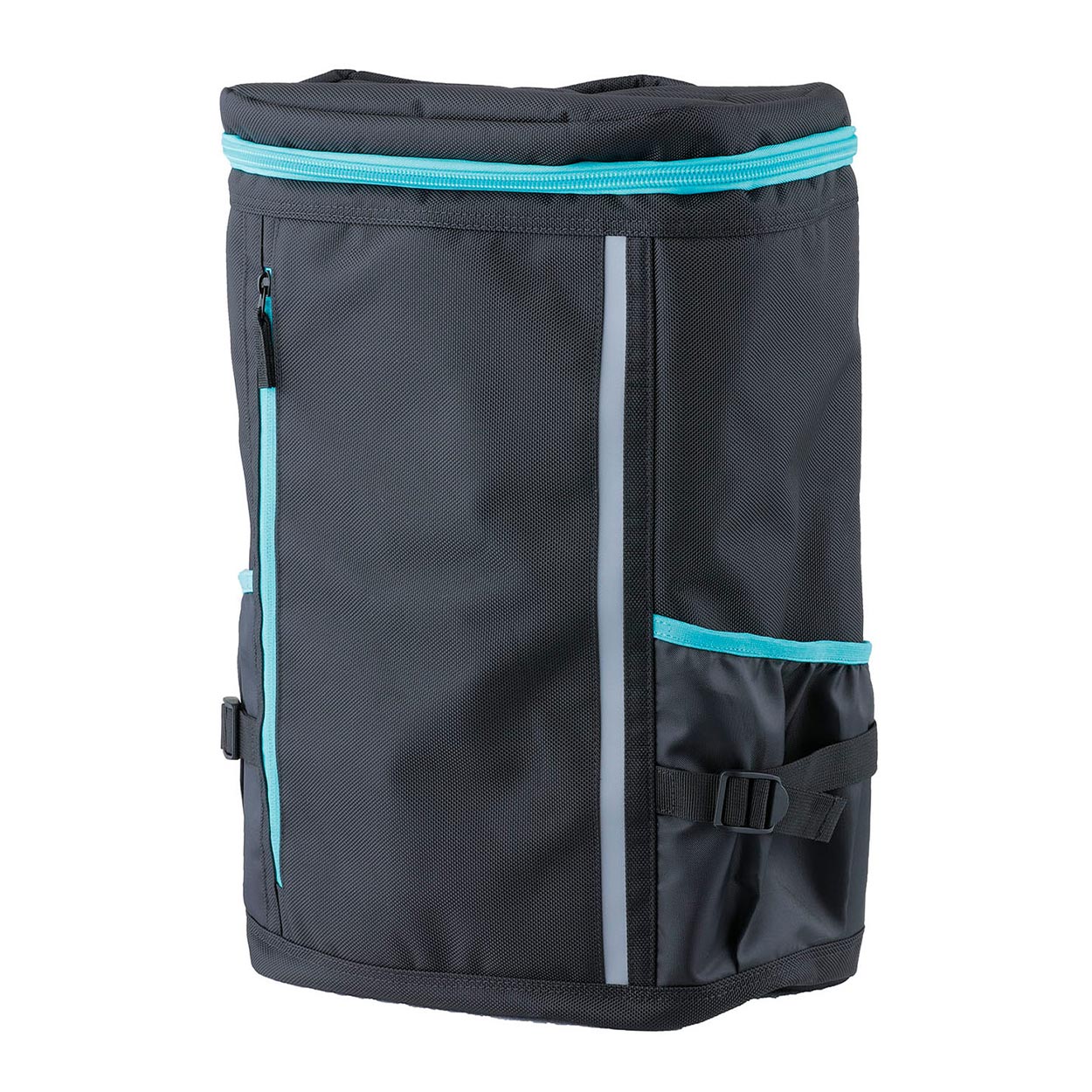 通学カバン ボックス型 はっ水加工 抗菌加工 反射材 高さ47cm×幅30cm×厚さ19cm (スクールバック リュックサック 中学生 高校生 学校 登校) (送料無料)