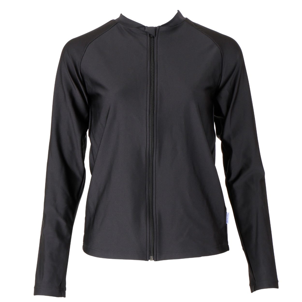 セパレート水着 トップス 上だけ キッズ 男女兼用 フットマーク 男の子 女の子 ジェンダーレス プール学習 小学生 中学生 ファスナー UPF50+ UVカット スイミング 子ども ジュニア スイムウェア 水泳 学校 授業 海水浴 マリンスポーツ 120 130 140 150 120~150