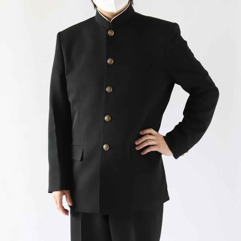学ラン 学生服 男子 富士ヨット 詰襟 J-PROUD 140A~200B 中学生 高校 制服 洗える ウォッシャブル ストレッチ カラー 大きいサイズ (送料無料)