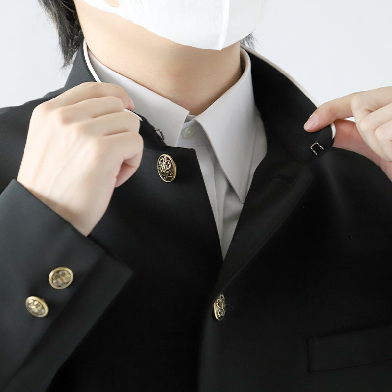 学ラン 学生服 男子 富士ヨット 詰襟 J-PROUD 140A~200B 中学生 高校 制服 洗える ウォッシャブル ストレッチ カラー 大きいサイズ (送料無料)