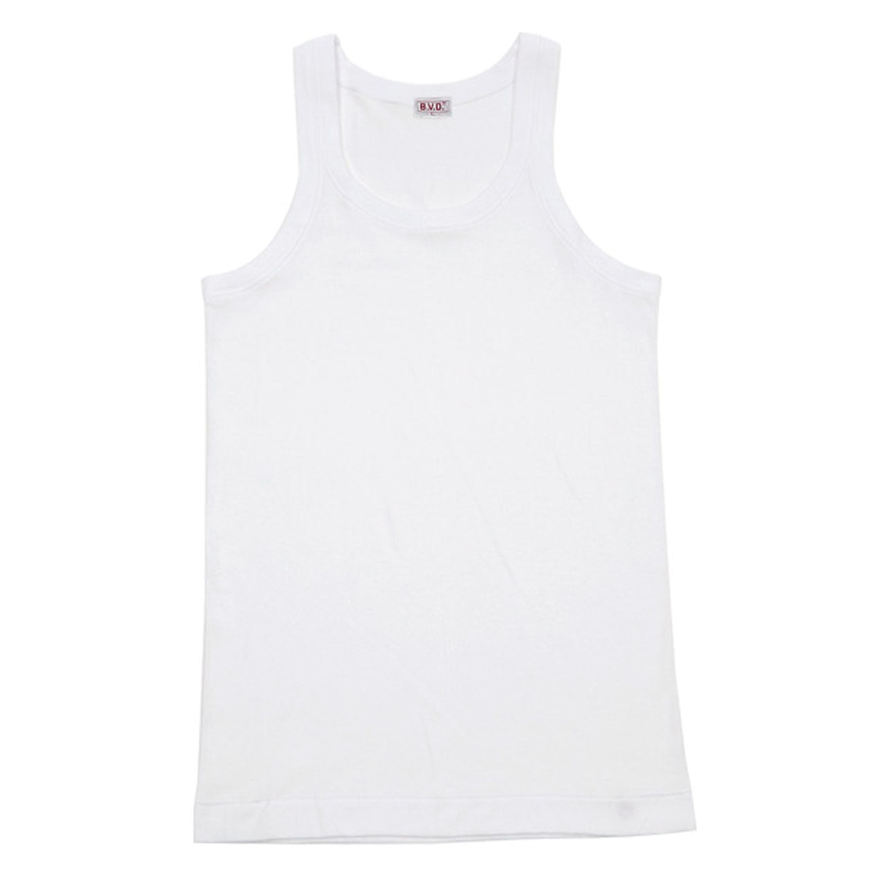 BVD メンズ タンクトップ 綿100% S~L コットン ランニング シャツ インナー 下着 肌着 男性 紳士 白 ホワイト S M L