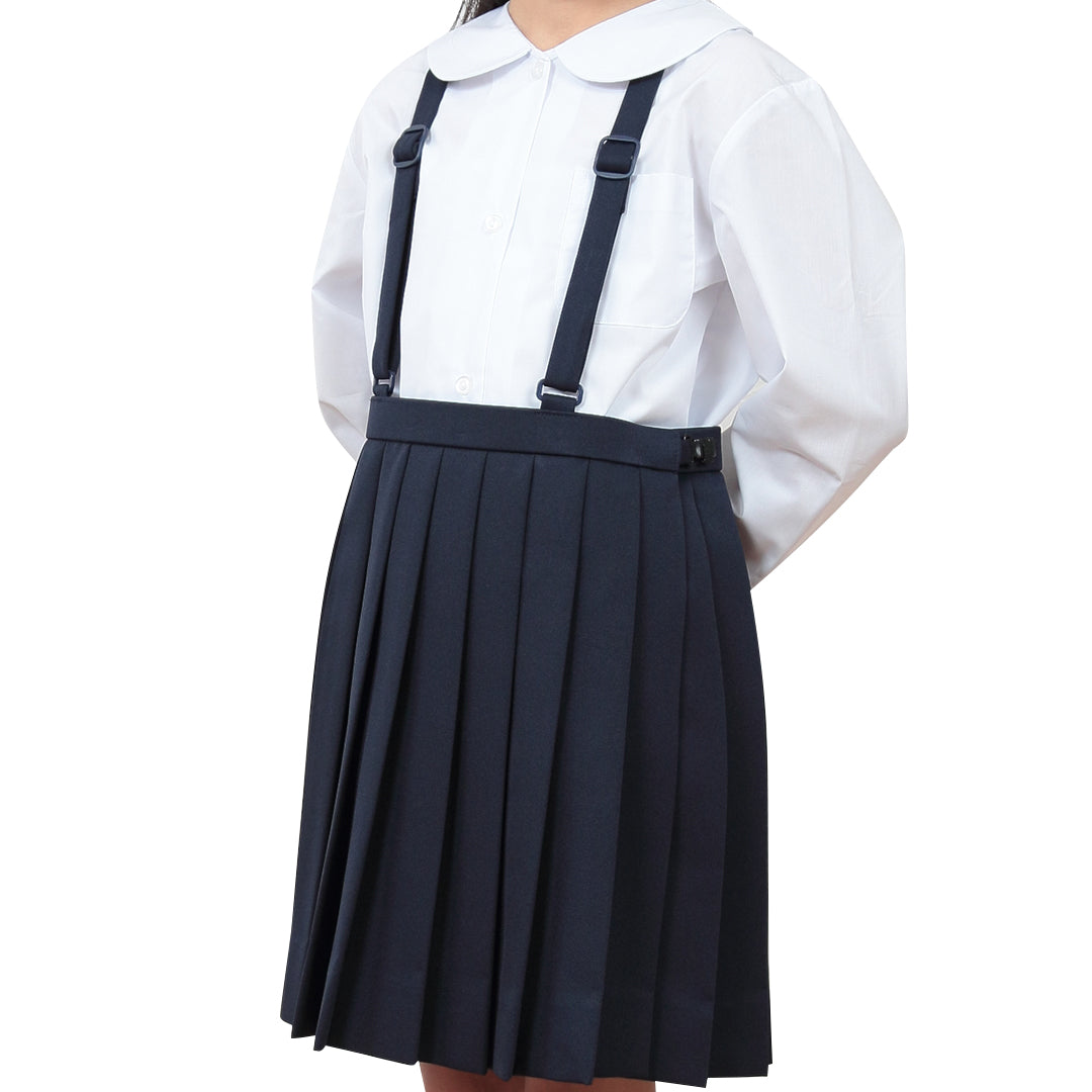小学生 スカート 制服 小学校 女子 プリーツ 20本車ヒダ 110cmA~170cmB (紺 ネイビー プリーツスカート 学生服 セーラー服 スクール 標準 B体 大きいサイズ 小さいサイズ ゆったり 洗える ぽっちゃり ふくよか 110 120 130 140 150 160 170) (取寄せ)