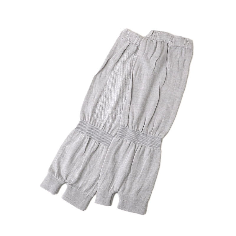 グンゼ アームカバー ショート レディース メッシュ 35cm丈 クールマジック フリーサイズ ひじまで 日焼け対策 紫外線対策 夏用 通気性抜群 ムレにくい お出かけ 散歩 海水浴 夏 無地