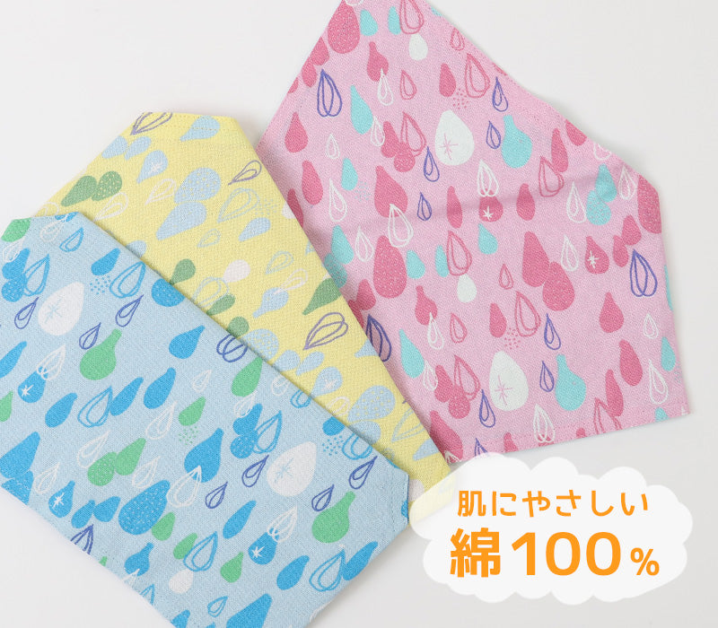 キッズ 三角巾 頭回り52-54cm (給食 給食帽子 キッズ ジュニア 小学校低学年 小学校高学年)