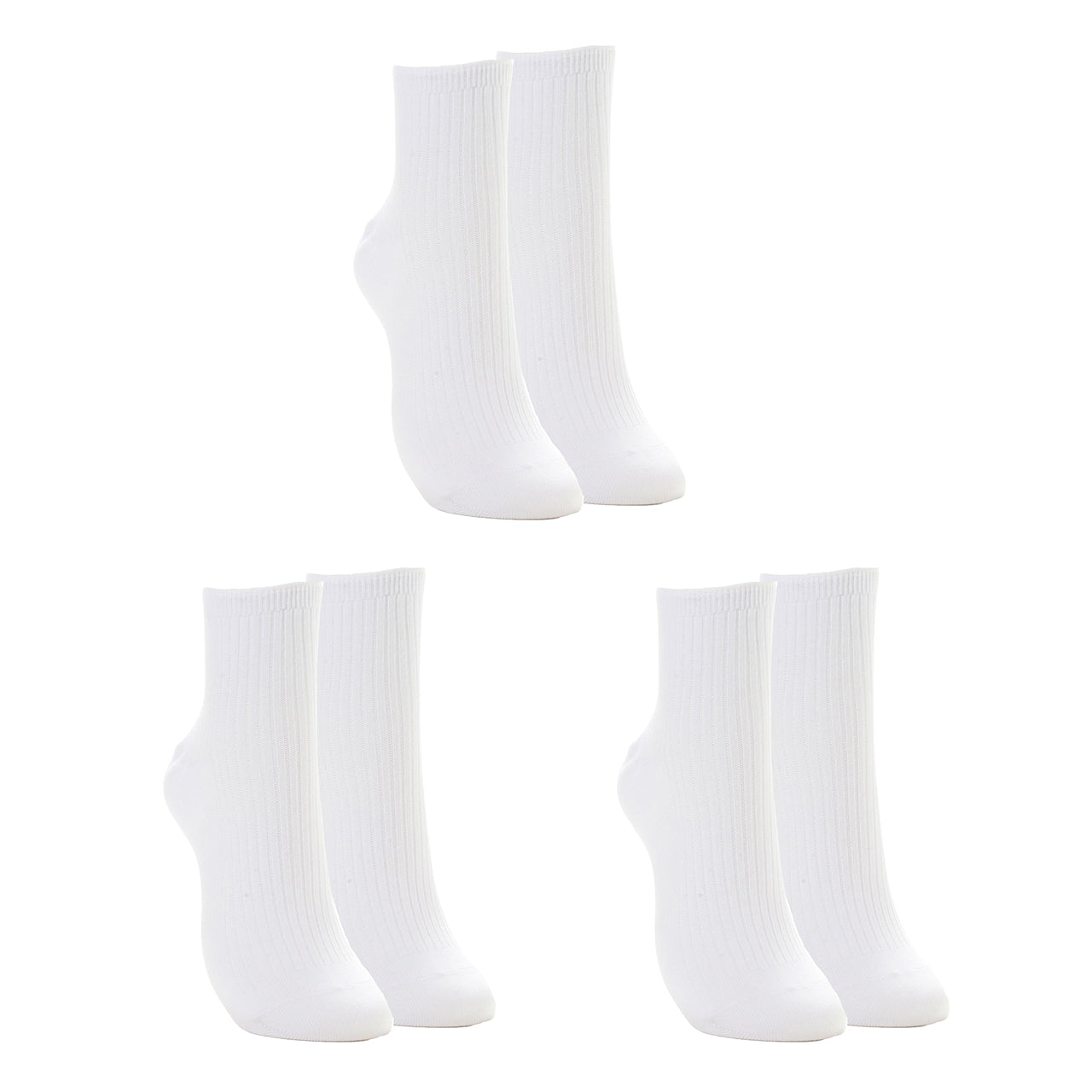 白ソックス ショート丈 アツギ ソックス 3足組 22-24cm~26-28cm スポーツ 靴下 ショートソックス リブソックス メンズ レディース キッズ ジュニア スクールソックス ミドル丈 白靴下