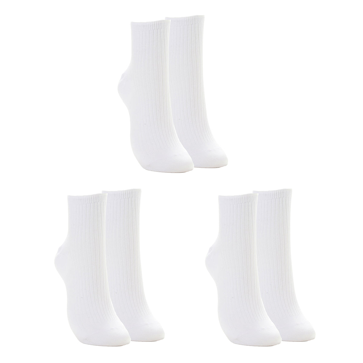 白ソックス ショート丈 アツギ ソックス 3足組 22-24cm~26-28cm スポーツ 靴下 ショートソックス リブソックス メンズ レディース キッズ ジュニア スクールソックス ミドル丈 白靴下