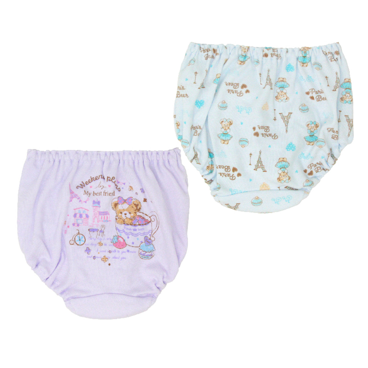 女の子 ショーツ パンツ 綿100% 2枚組 100cm~130cm 子供 下着 パンツ セット 女の子 インナー 100 110 120 130 子ども 女児 コットン