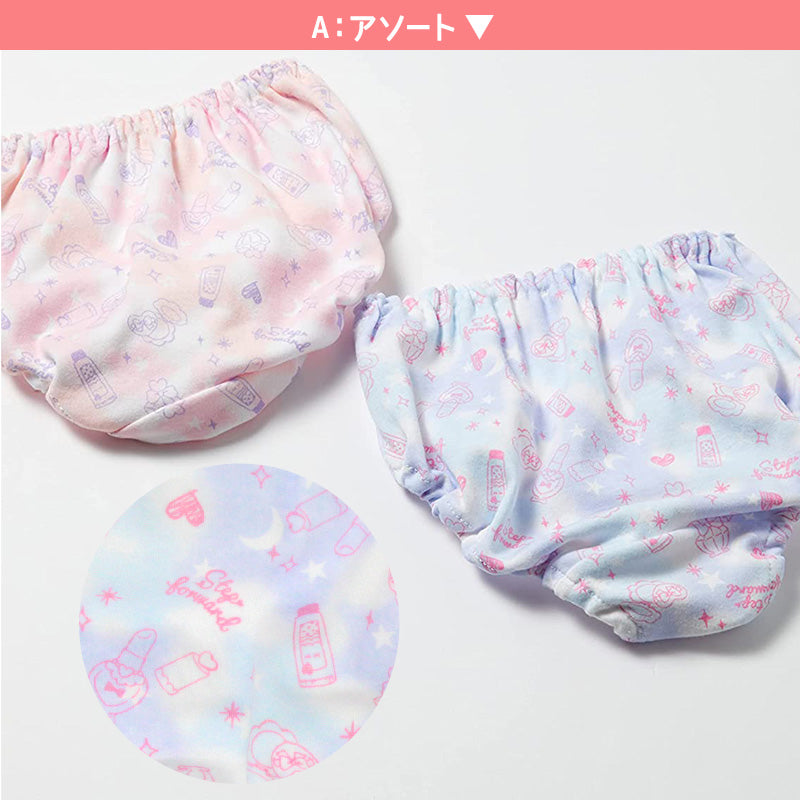 女の子 ショーツ パンツ 綿100% 2枚組 140cm~165cm (子供 下着 セット 女子 インナー ジュニア 140 150 160 165 子ども 女児 コットン)