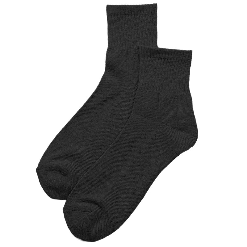 メンズ ソックス クルー丈 足底パイル スポーツ 靴下 抗菌防臭 大きいサイズ 25 26 27 28 29 cm 大寸 ショート クルー クッション性 ソックス パイル底 スポーツ 運動 ジム ウォーキング ランニング トレーニング 普段履き 黒 白 灰 ブラック ホワイト グレー