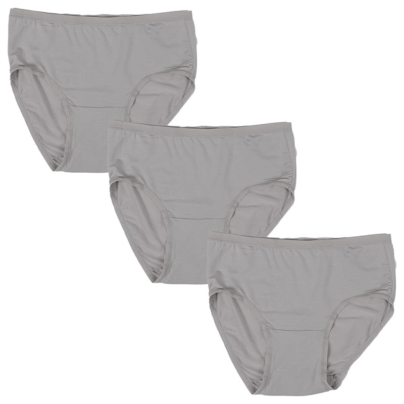 レディース サニタリーショーツ モダール 3枚セット M L LL ショーツ レギュラー 下着 肌着 パンツ 婦人 女性 薄手 黒 ピンク グレー コンパクト なめらか 羽根付き 生理 無地 3枚組 まとめ売り