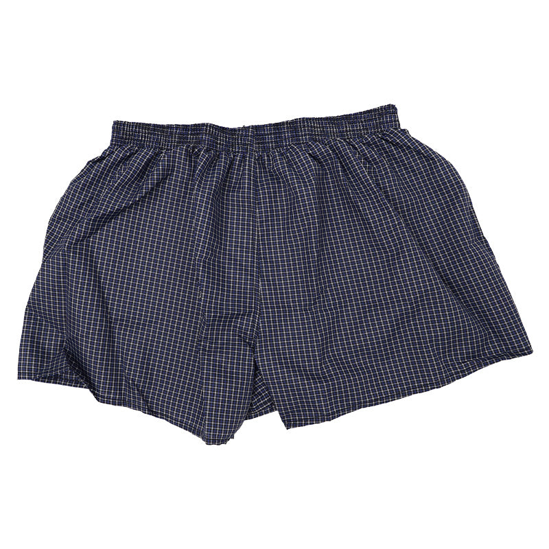 メンズ トランクス 前閉じ 前とじ パンツ チェック柄 下着 インナー M L LL 布帛 ポリエステル100 肌着 紳士 男性用 メンズ下着 総柄 アンダーウェア リラックス おしゃれ カジュアル ベーシック 普段使い 洗い替え さらさら ギフト 父の日 誕生日