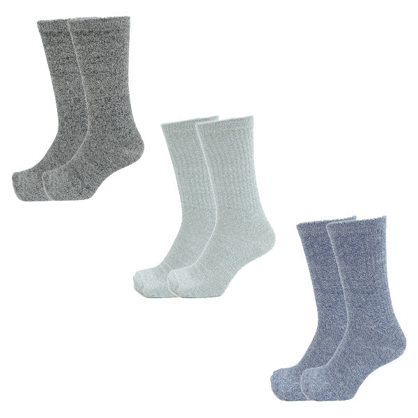 絹のちから ムレずに爽快 先丸軍足 3足組 (25-27cm) (メンズ ワーキング クルー丈 靴下 ソックス かかと付き まとめ買い お買い得 きぬ シルク) (在庫限り)