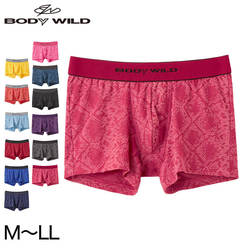 グンゼ ボディワイルド ボクサーパンツ メンズ インナー 下着 BodyWild M～LL (GUNZE BODYWILD 男性 紳士 メン