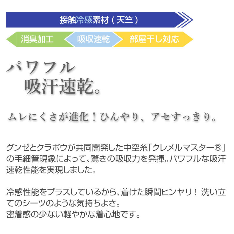 クールマジック グンゼ ステテコ 冷感 メンズ ズボン下 M + LL インナー 下着 ボトム 夏 汗取り 速乾 肌着 汗対策 部屋干し対応 抗菌防臭 吸汗速乾性 前あき (在庫限り)