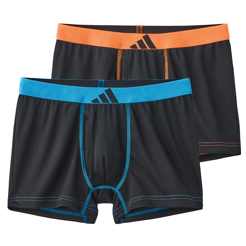 アディダス メンズ インナー ボクサーブリーフ 下着 男性用 紳士用 大人用 2枚組 グンゼ M L LL adidas 綿 ストレッチ 通勤 普段使い スポーツ ジム ランニング トレーニング 快適 動きやすい 通気性 吸汗 蒸れにくい ブランド 定番