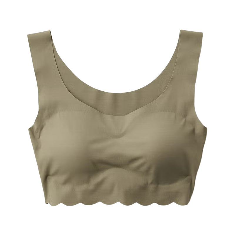 グンゼ Tuche 縫い目0ハーフトップ M L LL シームレス ブラジャー ブラ ノンワイヤー レディース 縫い目なし タグなし 下着 インナー トゥシェ