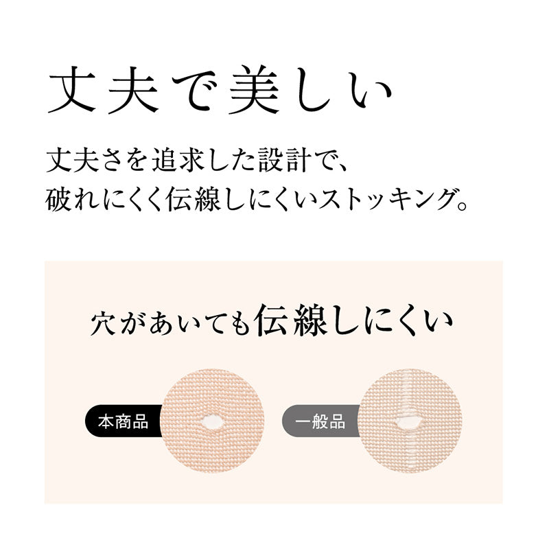 グンゼ サブリナ SABRINA タフ ストッキング ひざ下 レディース 黒 肌色 22-25cm GUNZE gunze 丈夫 UV対策 伝線防止 保湿成分配合 伝線しにくい デオドラント 紫外線対策 22 23 24 25